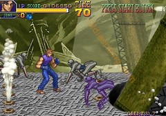 une photo d'Ã©cran de Gaia Crusaders sur Arcade